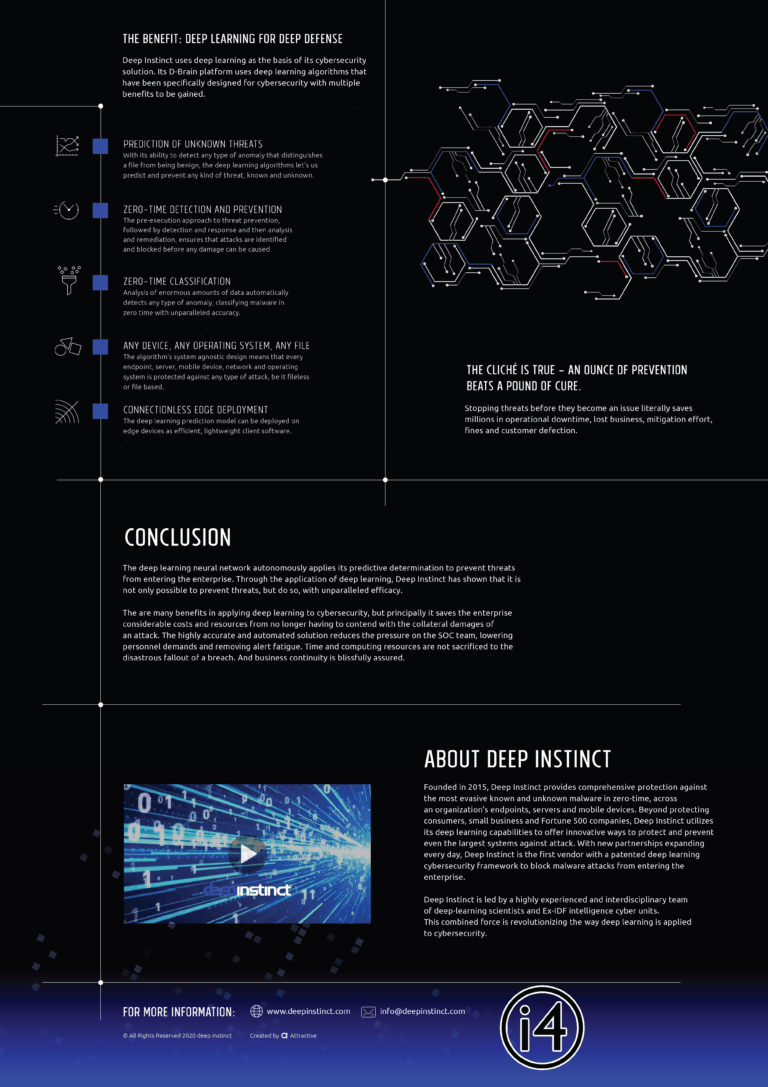 DEEP Learning And Cybersecurity